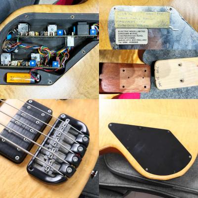 【中古】Wal ウォル MK2 5-String 1995年製 5弦エレキベース 内部 傷