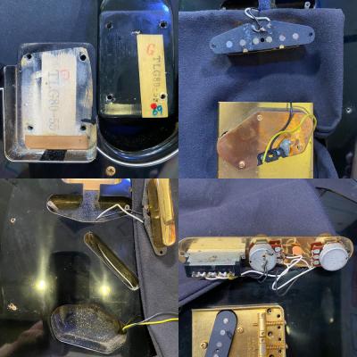 【中古】 エレキギター Fender Japan TLG80-55 BLK 1984年-1987年製 Eシリアル フェンダージャパン テレキャスター BOXERシリーズ ゴールドパーツ ピックアップ