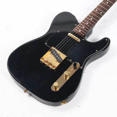 【中古】 エレキギター Fender Japan TLG80-55 BLK 1984年-1987年製 Eシリアル フェンダージャパン テレキャスター BOXERシリーズ ゴールドパーツ ボディ