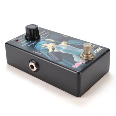 【中古】 ギターでミクが歌う KORG MIKU STOMP ギターエフェクター 斜めアングル画像