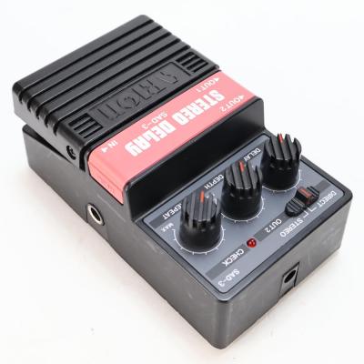 【中古】 ステレオアナログディレイ ARION SAD-3 アリオン ギターエフェクター 本体画像 斜め