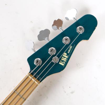 【中古】ESP AMAZE-CTM QM See Thru Green 4弦エレキベース マッチングヘッド ヘッド