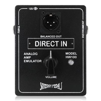 Skreddy Pedals スクレディペダルズ Direct In アンプシミュレーター内蔵ダイレクトボックス エフェクター