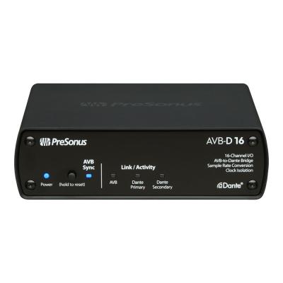 PreSonus プレソナス AVB-D16 Network Switch and Bridge AVB-Danteブリッジ 正面