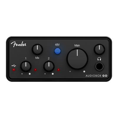 Fender フェンダー AudioBox GO USB-Cオーディオインターフェイス 正面