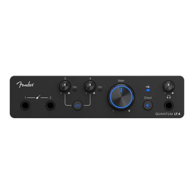 Fender フェンダー Quantum LT 4 USB-C Audio Interface USB-Cオーディオインターフェイス 正面