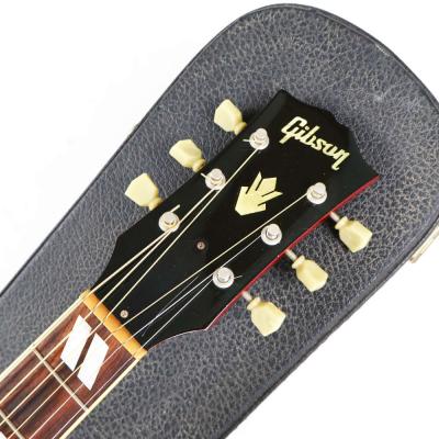 【中古】 アコースティックギター Gibson J-185 Cherry 2004年製 ギブソン J185 珍しいチェリーフィニッシュのスモールジャンボJ-185 ヘッド画像