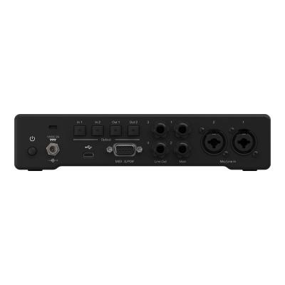 Fender フェンダー Quantum HD 2 USB-C Audio Interface USB-Cオーディオインターフェイス 背面