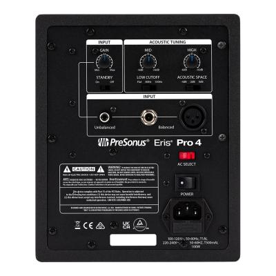 PreSonus プレソナス Eris Pro 4 パワードスピーカー 背面