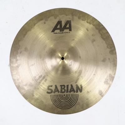 【中古】 クラッシュシンバル セイビアン SABIAN AA THIN CRASH 18インチ