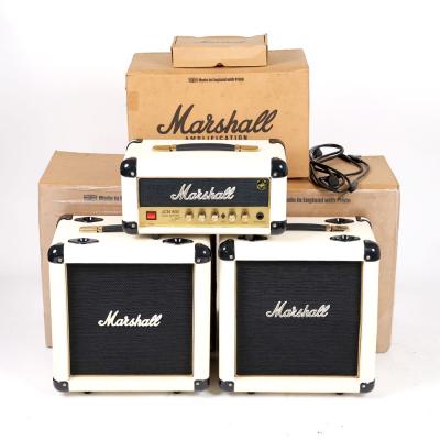 【中古】 ギターアンプ MARSHALL JCM1 Stack (JCM1HC / C110AC / C110BC ) ホワイト クリーム マーシャル 3段積みスタック