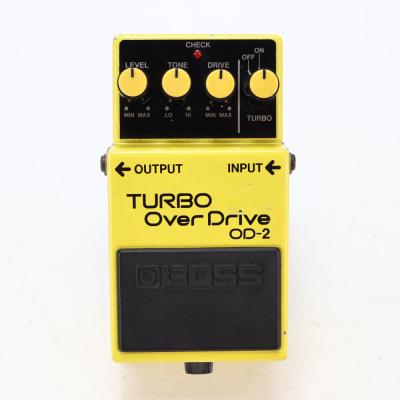 【中古】ターボオーバードライブ エフェクター BOSS OD-2 TURBO OverDrive Made in Japan ボス ギターエフェクター