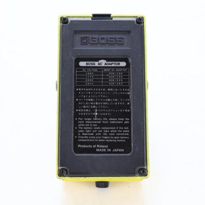 【中古】ターボオーバードライブ エフェクター BOSS OD-2 TURBO OverDrive Made in Japan ボス ギターエフェクター 底面