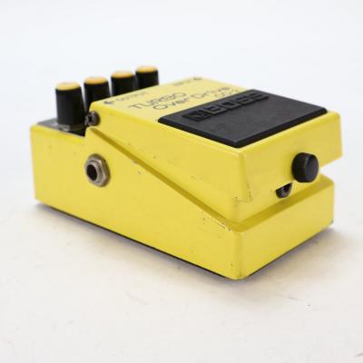 【中古】ターボオーバードライブ エフェクター BOSS OD-2 TURBO OverDrive Made in Japan ボス ギターエフェクター 側面