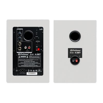 PreSonus プレソナス Eris 4.5BT White パワードスピーカー Bluetooth対応 1ペア 背面