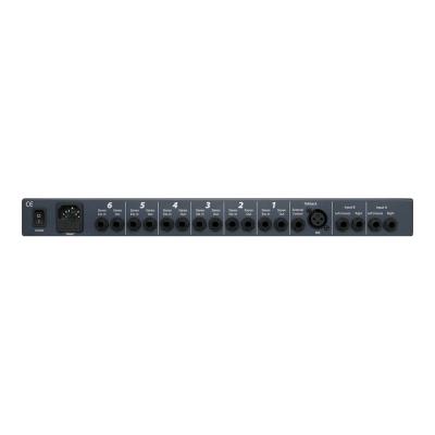 PreSonus プレソナス HP60 6-Channel Headphone Mixing System ヘッドホンアンプ 背面
