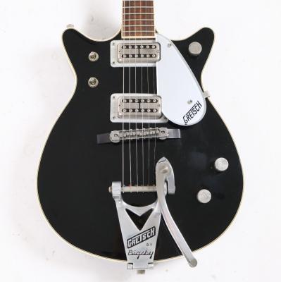 【中古】 GRETSCH グレッチ 6128T-62 Duo Jet w/Bigsby Black 2001年製 デュオジェット 日本製 FilterTronピックアップ搭載 詳細画像