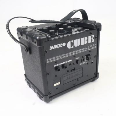 【中古】 ギターアンプ Roland ローランド MICRO CUBE BLACK カバー付き コンボアンプ 詳細画像