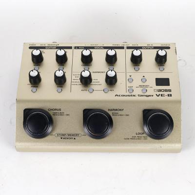 【中古】 BOSS VE-8 Acoustic Singer ギター&ボーカル用エフェクター