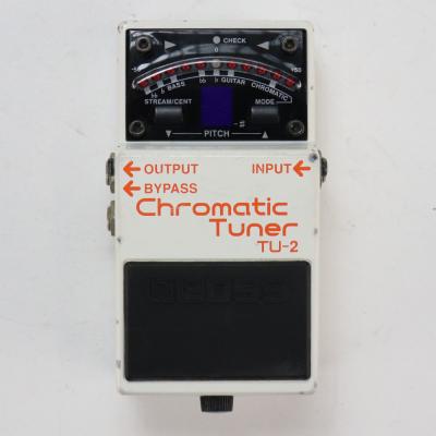【中古】 クロマチックチューナー エフェクター BOSS TU-2 Chromatic Tuner ペダルチューナー