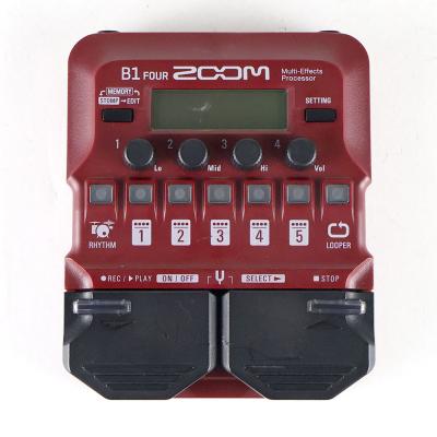 【中古】 ベースマルチエフェクター ZOOM B1 FOUR
