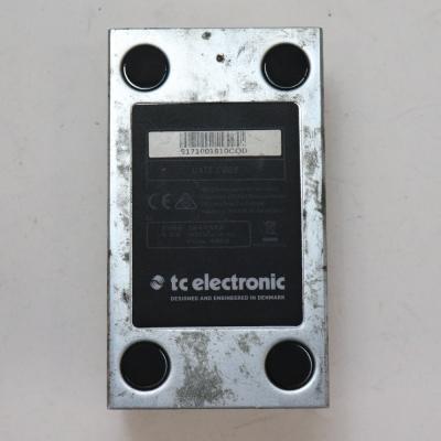 【中古】 tc electronic TUBE PILOT OVERDRIVE オーバードライブ エフェクター 底面