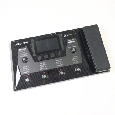 【中古】 エフェクター ZOOM G6 ギターマルチエフェクター ズーム 詳細画像
