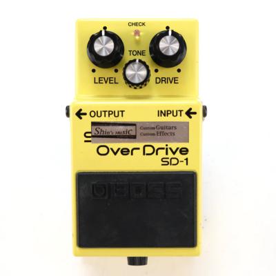 【中古】 エフェクター BOSS SD-1 Mod. Shin’s Music モディファイ品 オーバードライブ