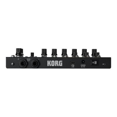KORG NTS-4 MIXER kit PREFORMANCE MIXER KIT パフォーマンスミキサー組み立てキット 背面