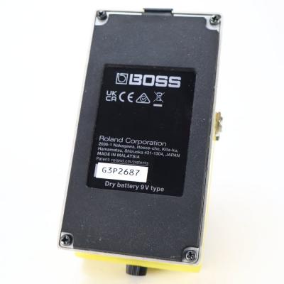 【中古】 スーパーオーバードライブ エフェクター BOSS SD-1 Super Over Drive ギターエフェクター 本体画像 裏