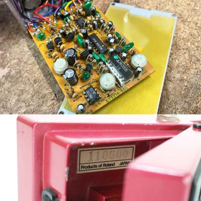 【中古】 アナログディレイ エフェクター BOSS DM-2 Delay 1981年頃製造 前期モデル Made in Japan ギターエフェクター 電池ボックスゴムパーツ