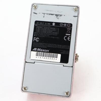 【中古】 MAXON AD10 ANALOG DELAY アナログディレイ マクソン 本体画像 裏
