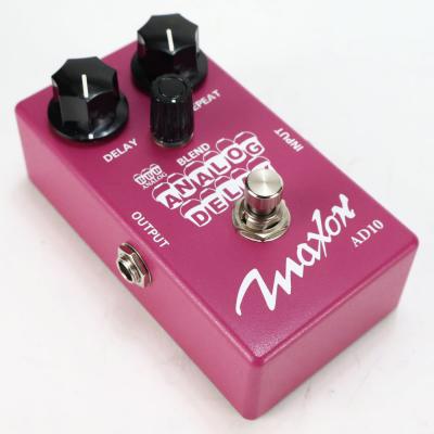【中古】 MAXON AD10 ANALOG DELAY アナログディレイ マクソン 本体画像 斜め 2