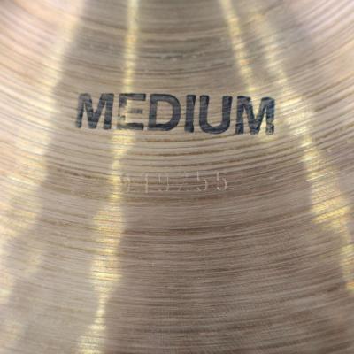 【中古】 クラッシュライドシンバル パイステ PAISTE 2002 Medium 18インチ 黒ロゴ BLACK LABEL Vintage 1970年代 シリアル番号画像