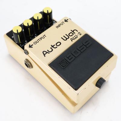 【中古】 オートワウ エフェクター BOSS AW-2 Auto Wah ギターエフェクター 本体画像 斜め 2
