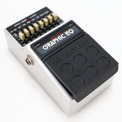 【中古】 グラフィックイコライザー マクソン MAXON GE-01 GRAPHIC EQ エフェクター 本体画像 斜め