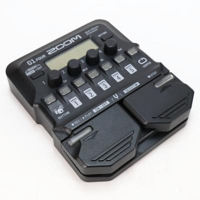 【中古】 ズーム ZOOM G1 FOUR ギターマルチエフェクター 本体画像 斜め