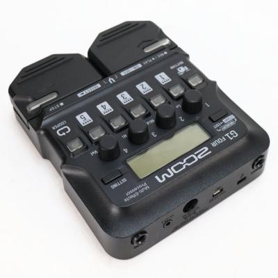 【中古】 ズーム ZOOM G1 FOUR ギターマルチエフェクター 本体画像 斜め 2