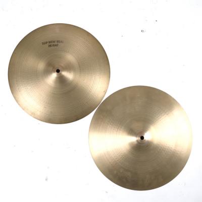 【中古】 ハイハットシンバル ジルジャン ZILDJIAN A Zildjian NEW BEAT HIHAT Pair 14インチ ペア 70s〜80s ビンテージシンバル