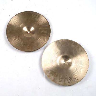 【中古】 ハイハットシンバル ペア ジルジャン ZILDJIAN A Zildjian NEW BEAT HIHAT Pair 14インチ ペア 70s〜80s ビンテージシンバル 裏面画像