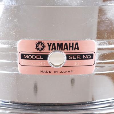 【中古】 スネアドラム ヤマハ YAMAHA SD350MG 14x5 スチールシェル Made in Japan シリアル