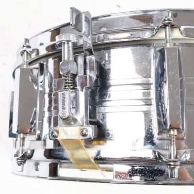 【中古】 スネアドラム ヤマハ YAMAHA SD350MG 14x5 スチールシェル Made in Japan ストレイナー