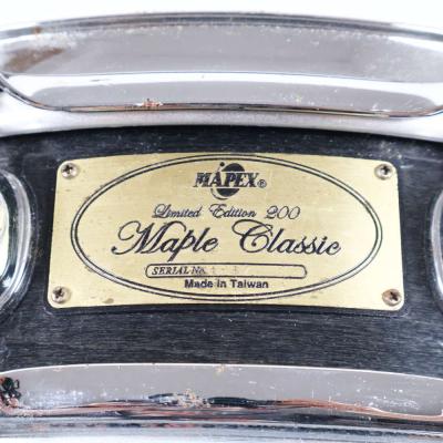 【中古】 スネアドラム メイペックス MAPEX Limited Edition 200 Maple Classic 14x3.5 ピッコロスネア シリアル