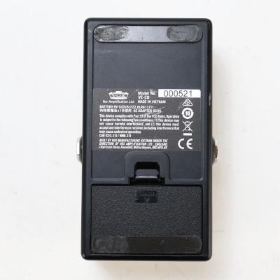 【中古】 エフェクター VOX COPPERHEAD DRIVE VE-CD ギターエフェクター オーバードライブ コッパーヘッドドライブ 裏面