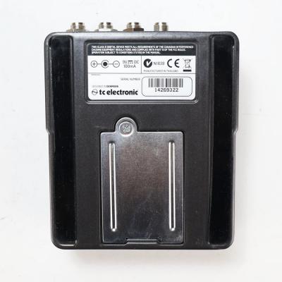 【中古】 tc electronic Ditto X2 Looper ルーパー 裏面