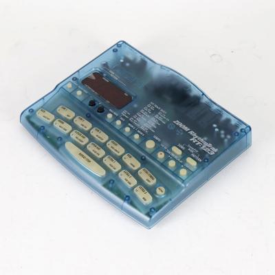 【中古】 リズムマシン ZOOM RT-123 スケルトン仕様 全体