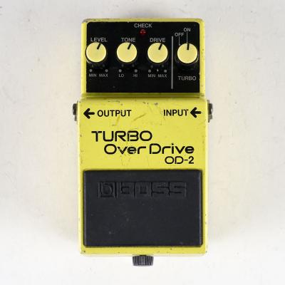 【中古】ターボオーバードライブ エフェクター BOSS OD-2 TURBO OverDrive Made in Japan ボス ギターエフェクター