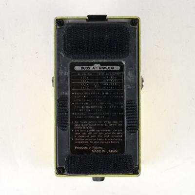 【中古】ターボオーバードライブ エフェクター BOSS OD-2 TURBO OverDrive Made in Japan ボス ギターエフェクター 裏面
