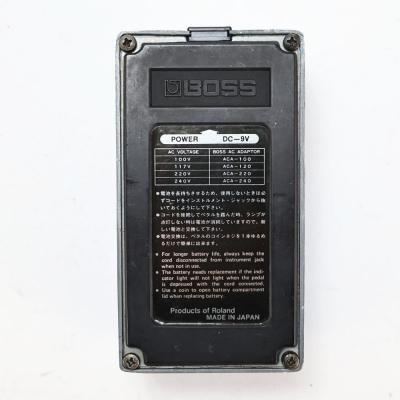 【中古】 コンプレッサー エフェクター BOSS CS-1 Compression Sustainer 銀ネジ ギターエフェクター 裏面