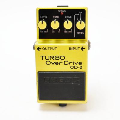 【中古】ターボオーバードライブ エフェクター BOSS OD-2 TURBO OverDrive ボス ギターエフェクター